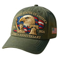 250th Anniversary (1776-2026) Commemorative Hat (Olive)