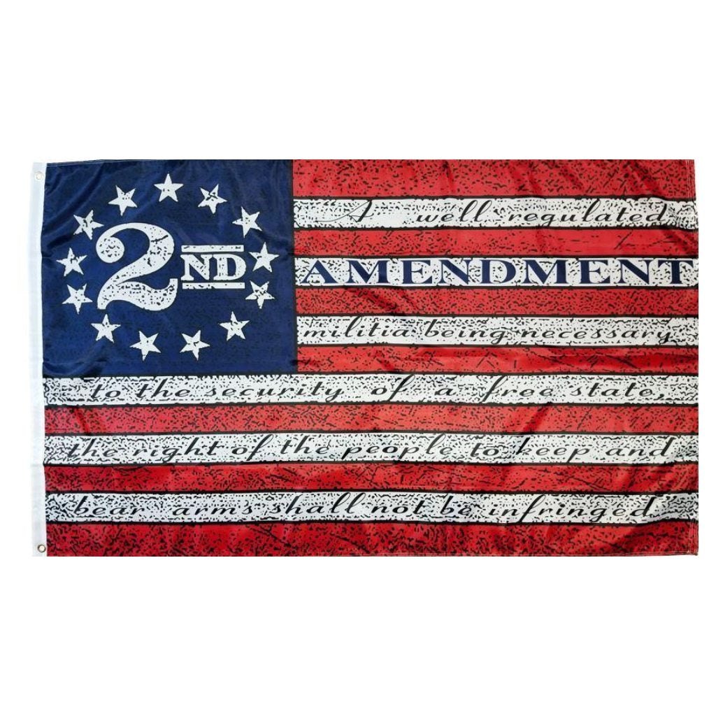 2nd Amendment Betsy Ross Flag, 3 x 5 ft