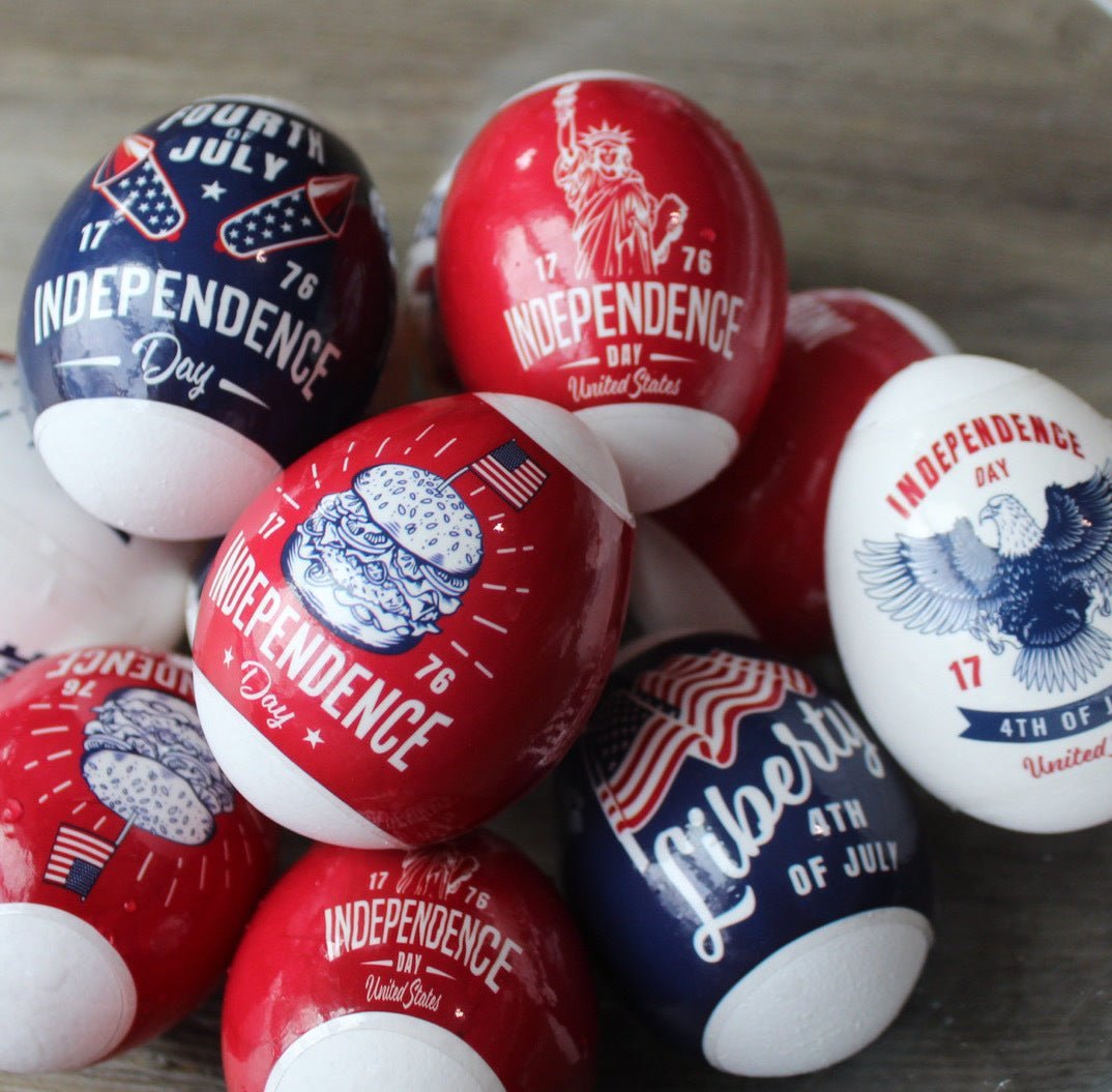 4th of July Egg Wrappers
