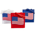 American Flag Tote Bag, 3-pack