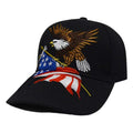 American Flying Eagle Shadow Hat (Black)
