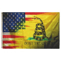 American Gadsden 'Don't Tread on Me' Flag, 3 x 5 ft