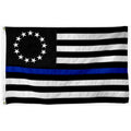 Betsy Ross Thin Blue Line Flag, 3 x 5 ft
