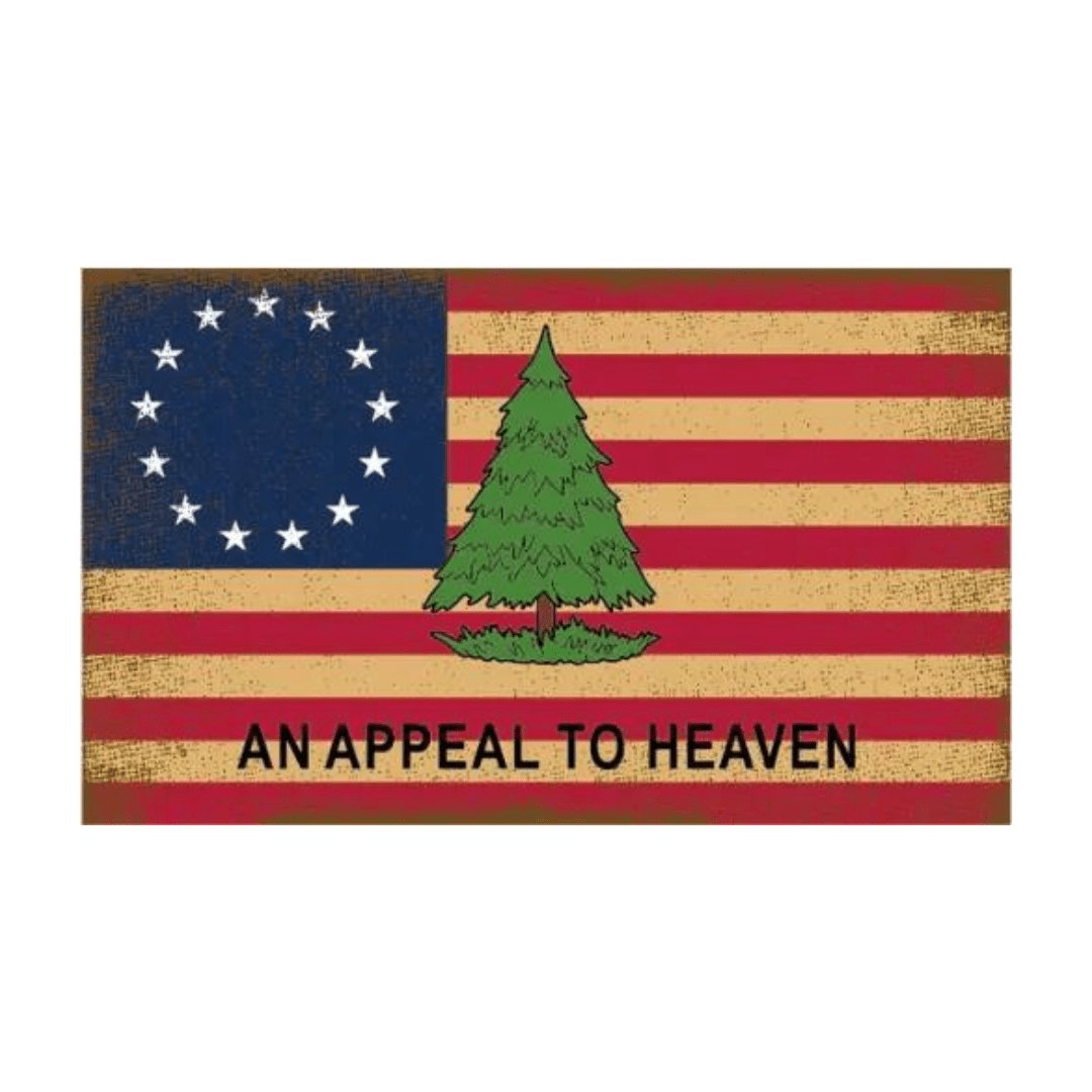 Betsy Ross Vintage Appeal to Heaven Flag, 3 x 5 ft