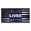 Blue Lives Matter Thin Blue Line (Distressed) Sticker