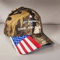 Come and Take It M4 Rifle Camo USA Flag American Hat