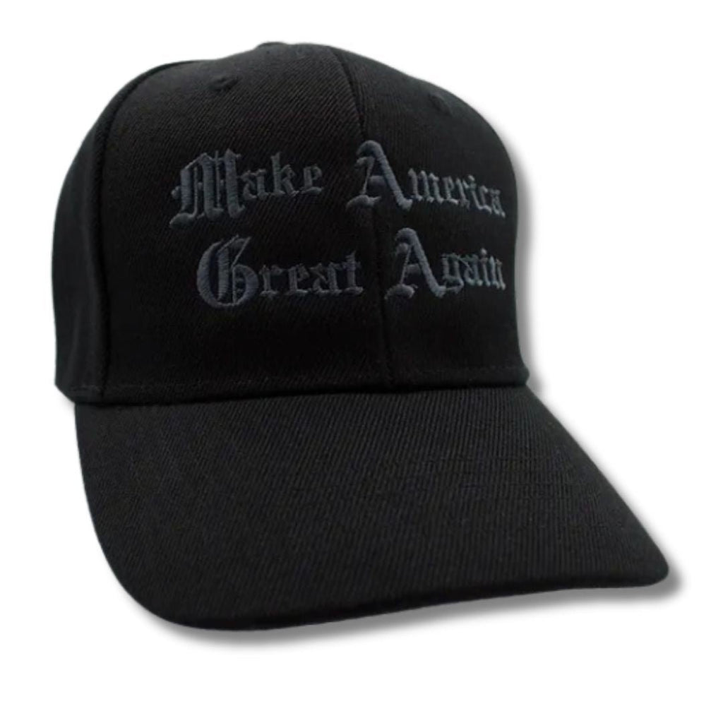 Dark Make America Great Again (Goth Font) Hat, photo 2