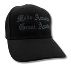 Dark Make America Great Again (Goth Font) Hat, photo 2