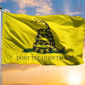 Don't Tread On Trump Gadsden Live Snake Flag, 3 x 5 ft