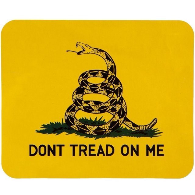 Gadsden Don't Tread on Me Polar Fleece Blanket