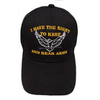 I Have the Right to Keep and Bear Arms Hat (Black), photo 2