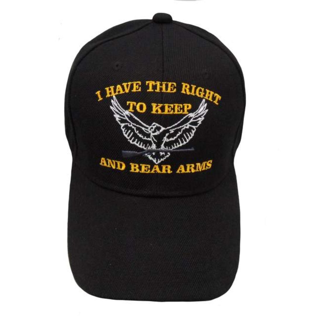 I Have the Right to Keep and Bear Arms Hat (Black), photo 2