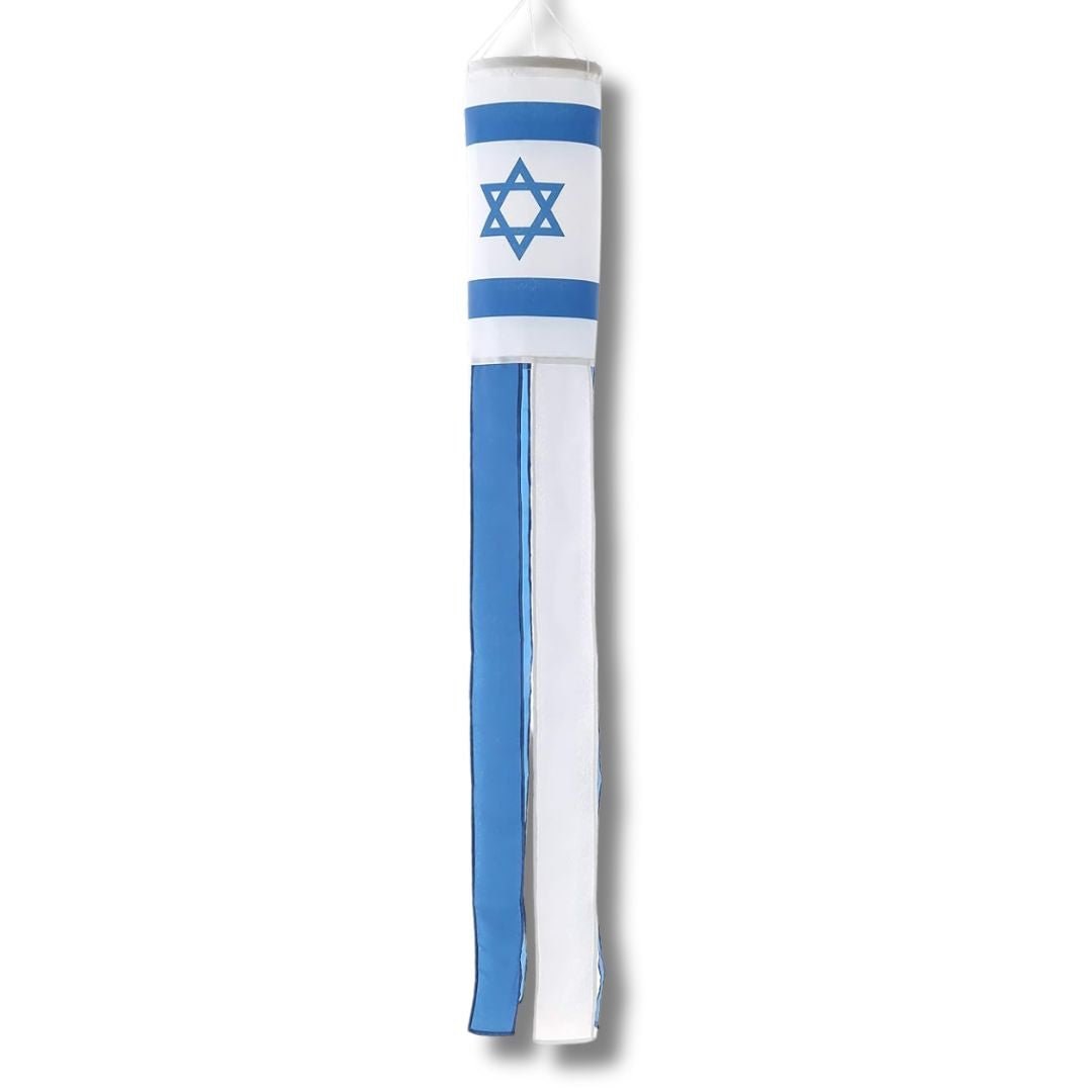 Israel Windsock Flag, 60 in