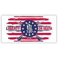 Liberty or Death Gadsden Snake Bumper Sticker