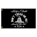 Liberty or Death, Land of the Free Gadsden Flag, 3 x 5 ft