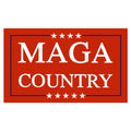 MAGA Country Flag, Double-Sided, 3 x 5 ft