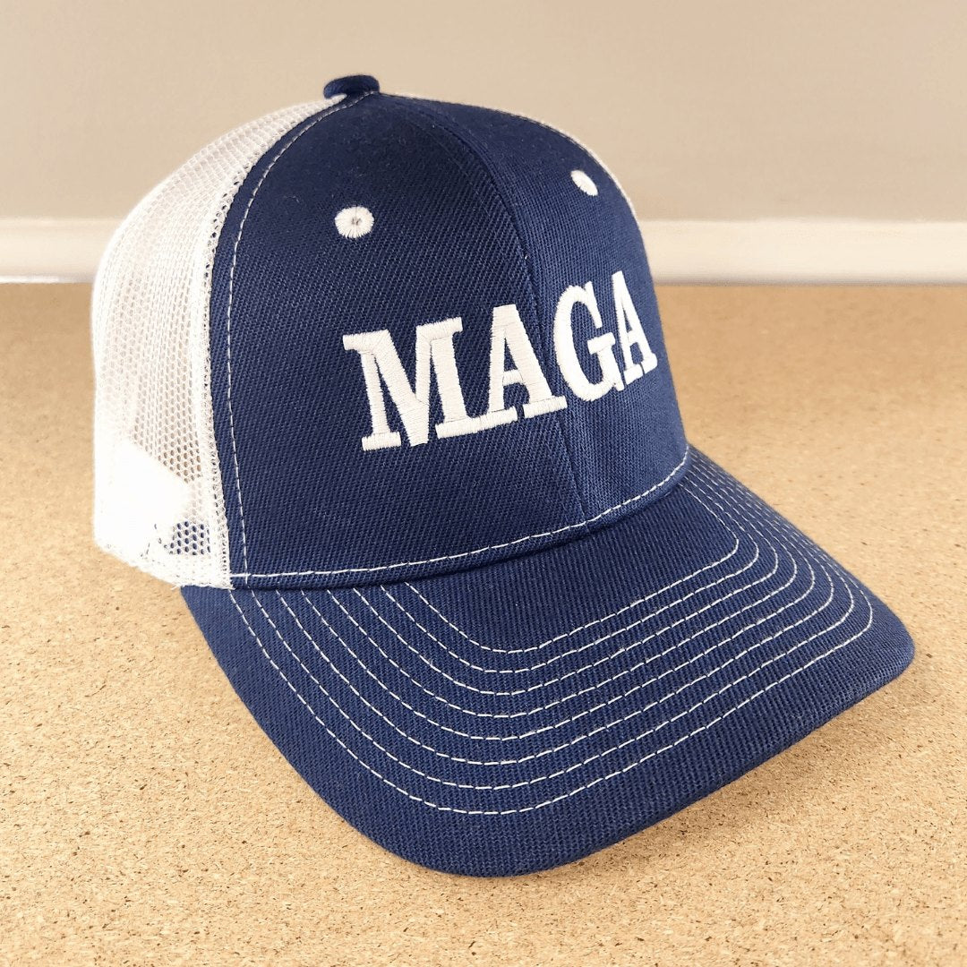 MAGA Mesh Hat (Blue/White), photo 3