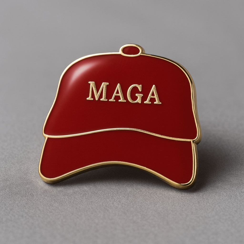 MAGA Red Hat Lapel Pin, photo 2