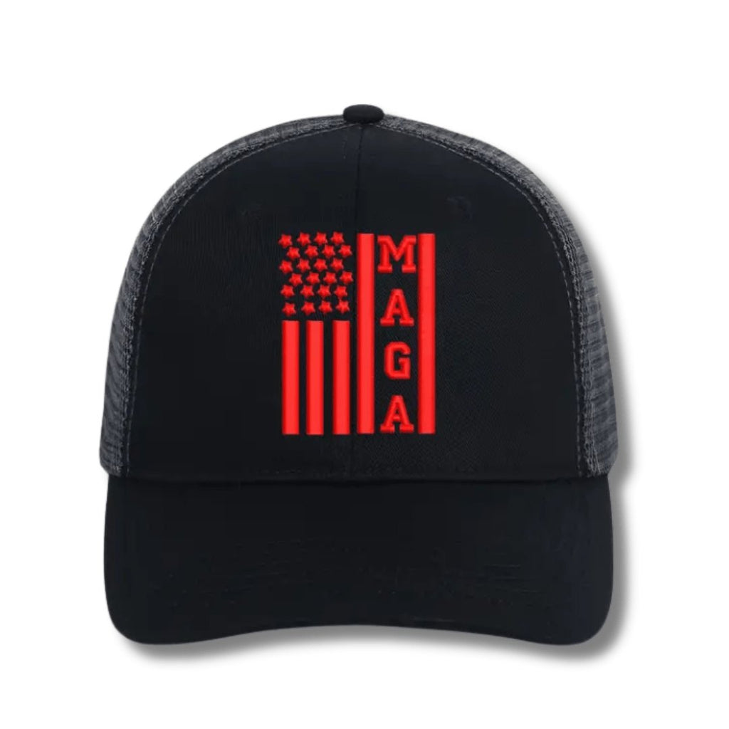 MAGA Red USA Trucker-Style Hat