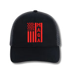 MAGA Red USA Trucker-Style Hat