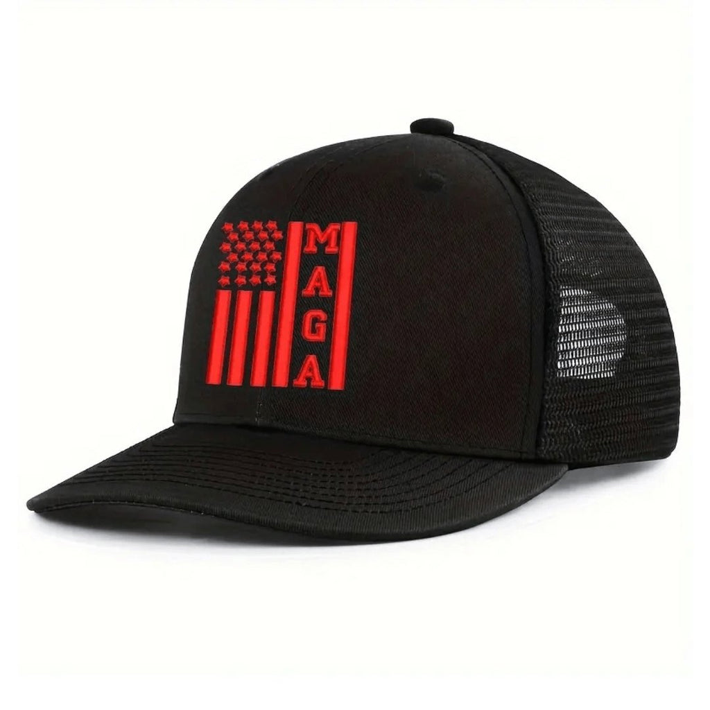 MAGA Red USA Trucker-Style Hat, photo 2