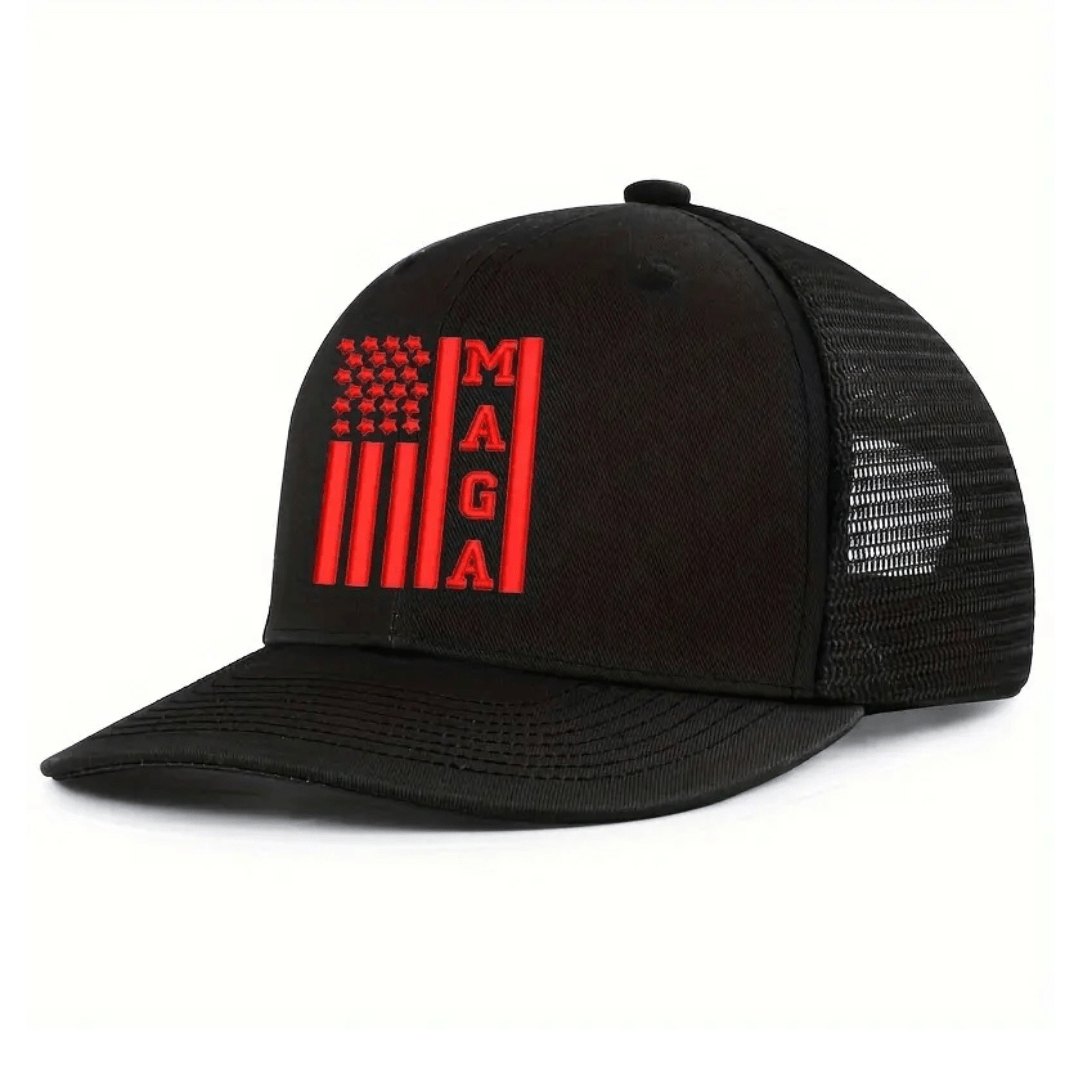 MAGA Red USA Trucker-Style Hat, photo 2