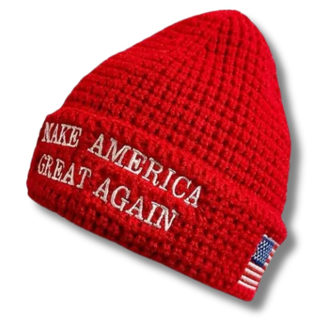 Make America Great Again Cable Beanie, photo 3