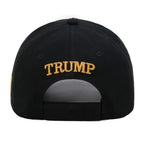 Make America Great Again Never Surrender Hat (Black/Gold), photo 4