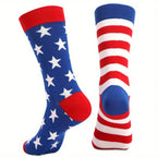 Red, White & Blue Socks