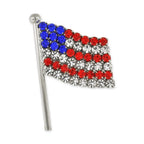 American Flag Brooch Lapel Pin