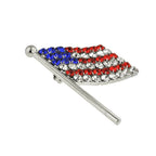 American Flag Brooch Lapel Pin, photo 2