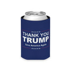 Thank You Trump Save America Again Can Jacket Can Cooler