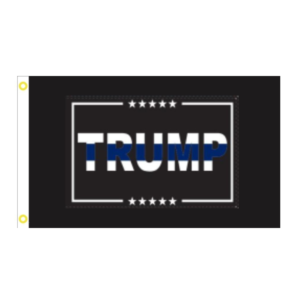 Trump Blue Line Flag, 3 x 5 ft