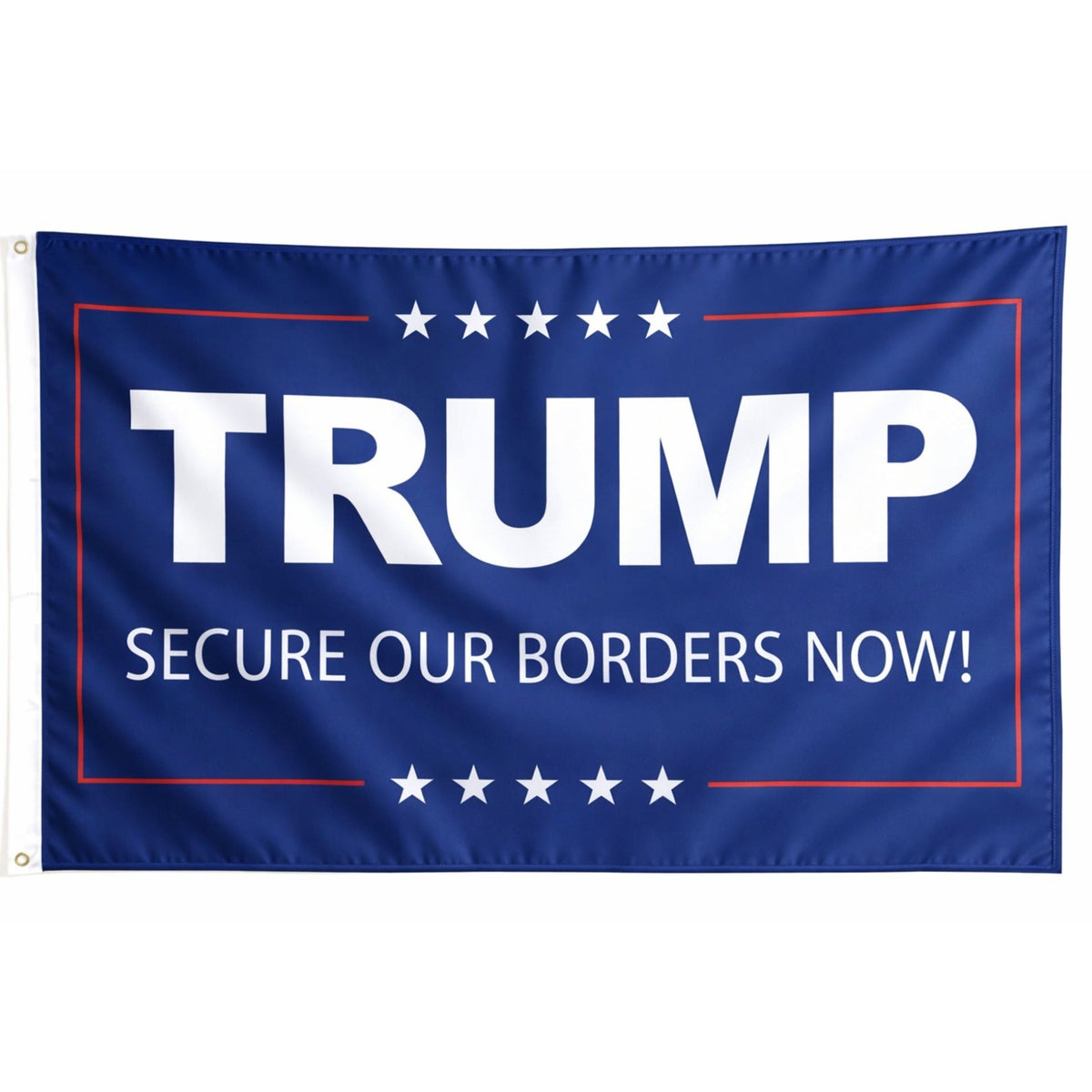 Trump Secure Blue Flag