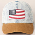 Two-Toned American Flag Hat