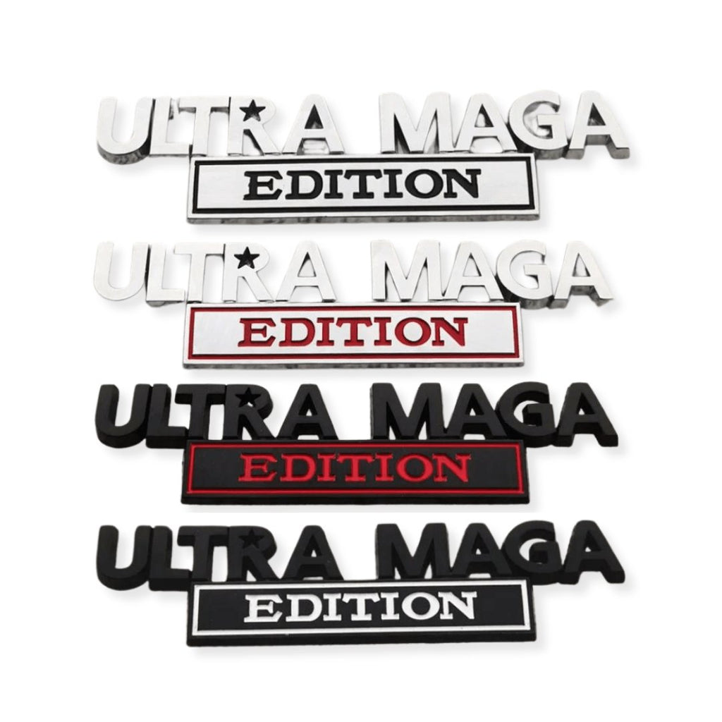 Ultra MAGA Auto Emblem