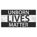 Unborn Lives Matter Bumper Sticker