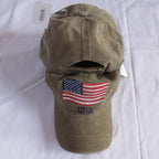 USA American Waving Flag Hat (Khaki), photo 2