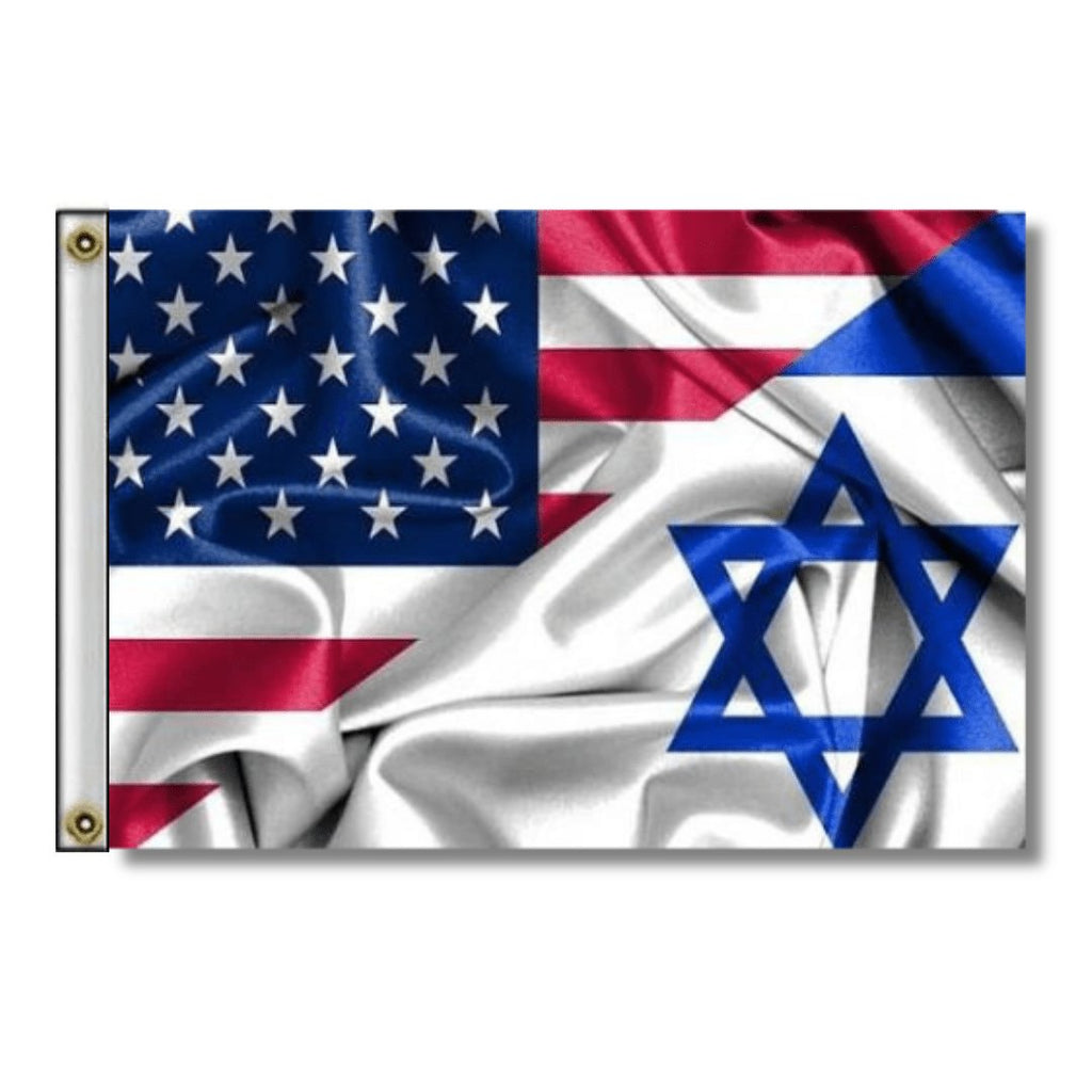 USA Israel Flag, 3 x 5 ft