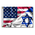 USA Israel Flag, 3 x 5 ft