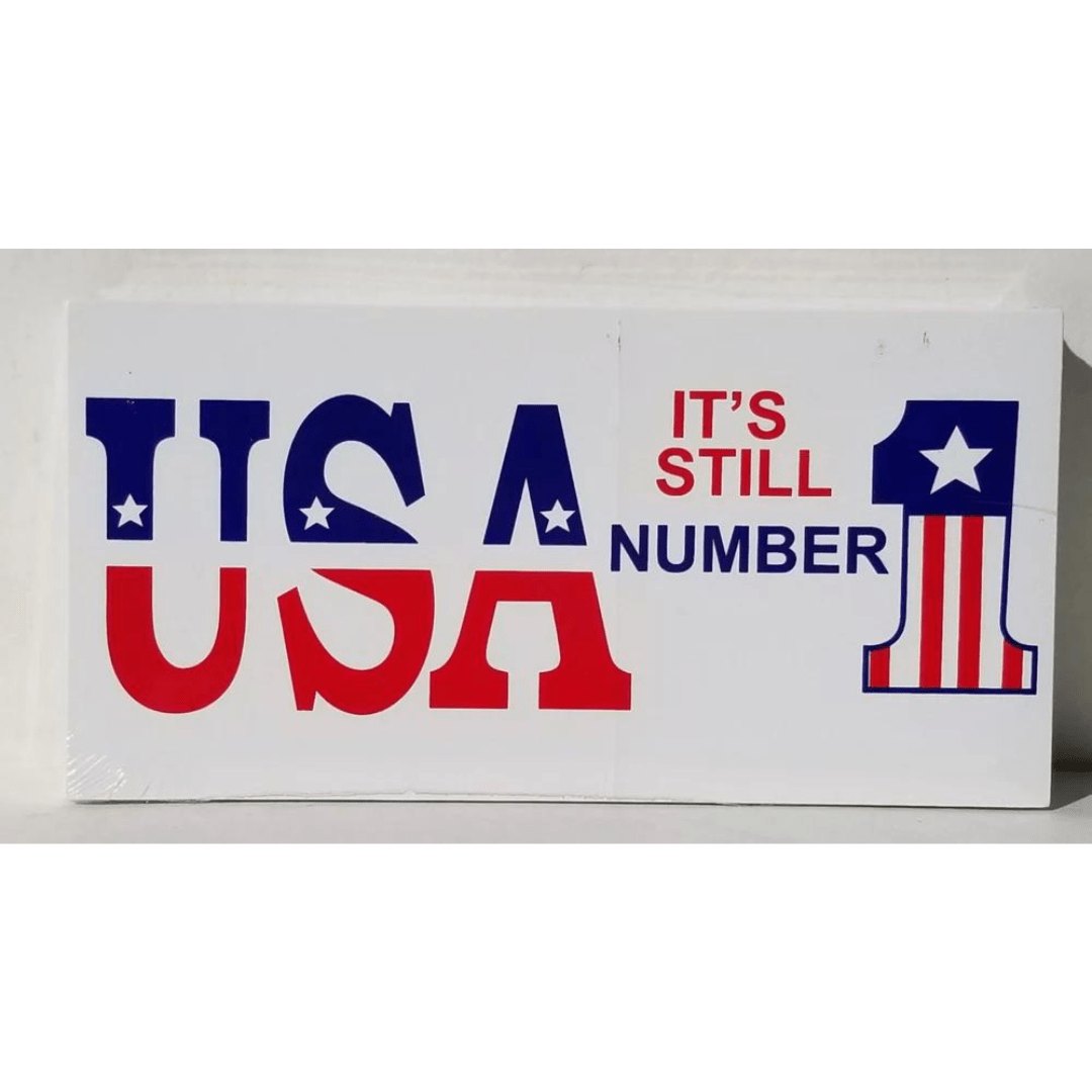 USA: It's Still Number 1 Bumper Sticker