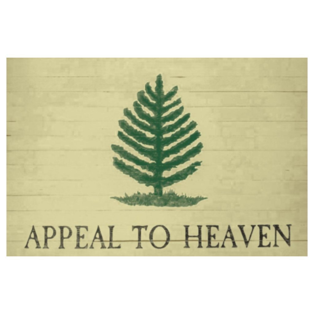 Vintage Appeal to Heaven Pine Tree Flag