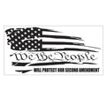 We The People Will Protect Our 2nd Amendment Bumper Sticker